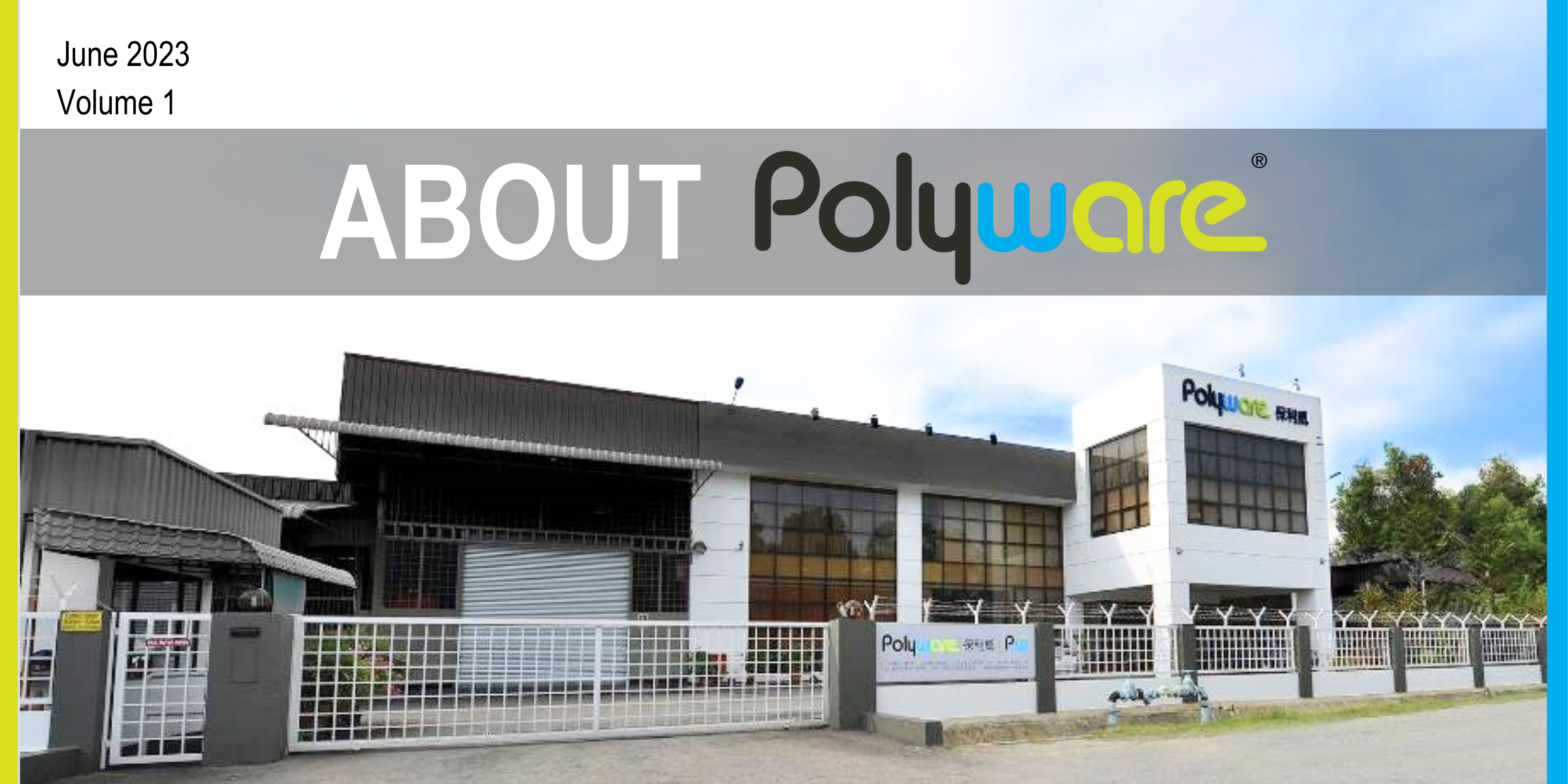 newsletter about polyware